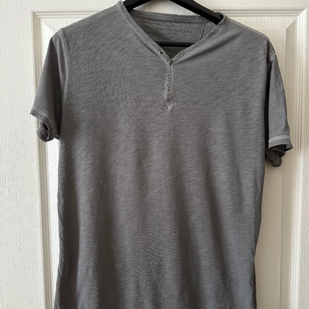 John Varvatos V-Neck Top | Size S
